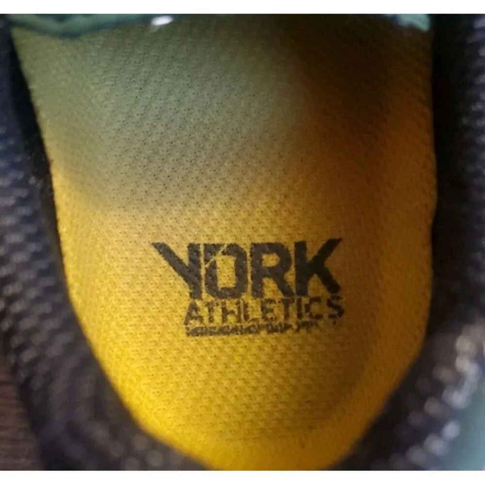 York Athletics The Henry Trainer Sneakers  Women's 7 Mens 5.5‎ Green